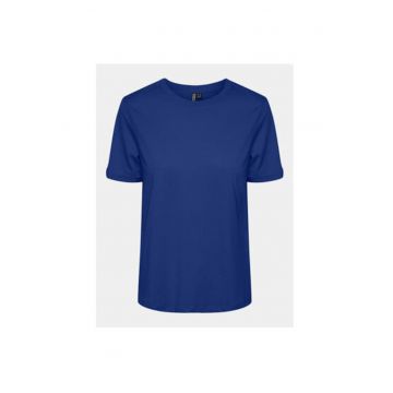 Tricou dama -  303429010 - Bumbac - XL INTL - Albastru