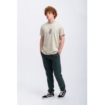 Tricou unisex cu imprimeu discret The Dream
