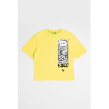Tricou de bumbac cu imprimeu