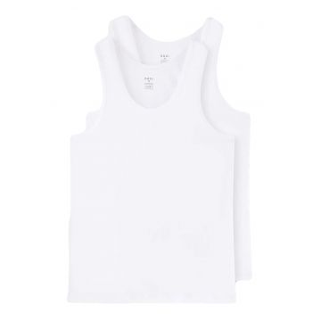 Set de top-uri cu decolteu rotund - 2 piese