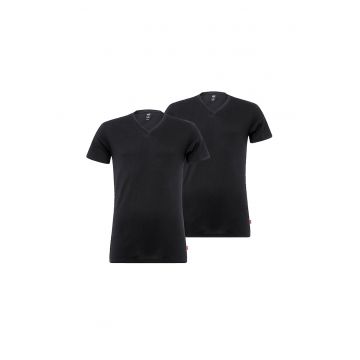Set de tricouri slim fit pentru casa - 2 piese