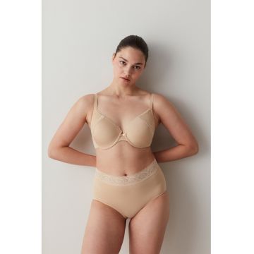 Sutien clasic cu strat exterior de dantela