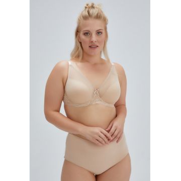 Sutien cu burete si insertii de dantela