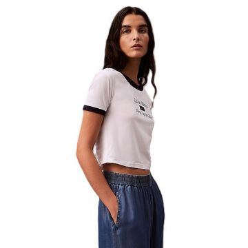Tricou Calvin Klein SS SLIM SCRIPT CK LOGO TEE