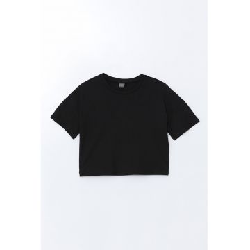 Tricou crop de bumbac