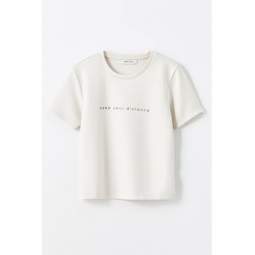 Tricou cu imprimeu text