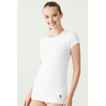 Tricou de casa din amestec de bumbac si modal
