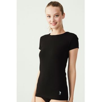 Tricou de casa din amestec de bumbac si modal