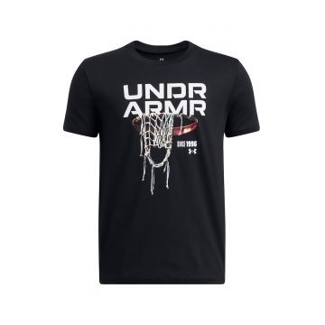 Tricou din amestec de bumbac pentru baschet