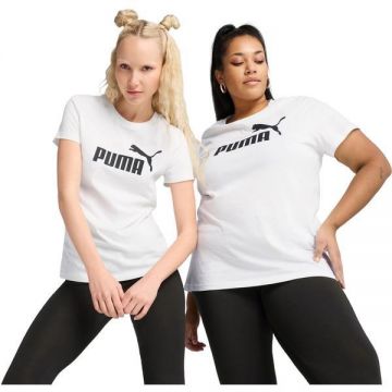 Tricou femei Puma Ess No. 1 Logo Tee 68237002, L, Alb