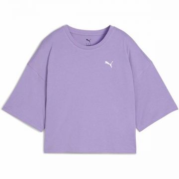 Tricou femei Puma Wardrobe Ess Oversized Short Tee Bl 62974329, XL, Mov
