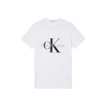 Tricou slim-fit cu imprimeu logo