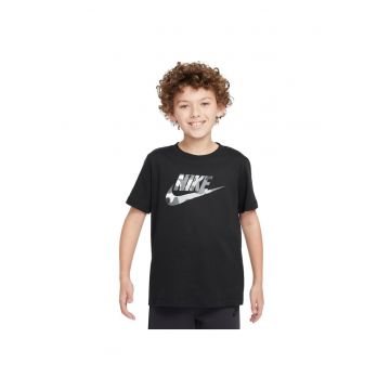 Tricou  Sportswear Camo JR FZ5172-010 - Baieti - Negru
