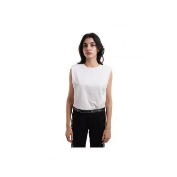 Tricou  Train Logo Series W Boxy Tee SS Tape 3DTT22TJ6SZ01100