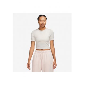 Tricou  W NSW TEE ESSNTL SLIM CRP LBR - FB2873-104 - Femei - Bej