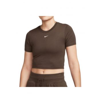 Tricou  W NSW TEE ESSNTL SLIM CRP LBR - FB2873-237 - Femei - Maro