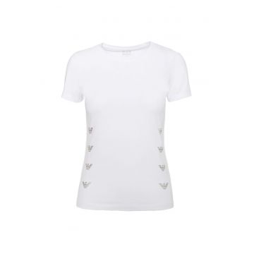Tricou  W Tee Ss Multilogo - 3RTT08-TJDZZ-1100 - Femei - Alb