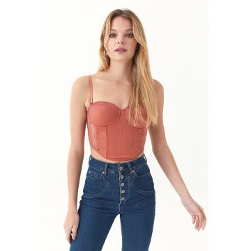 Bralette cu insertii de dantela Celia