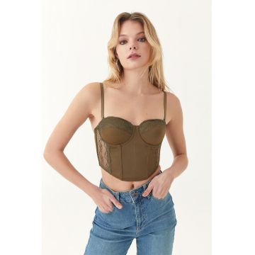 Bralette cu insertii de dantela Celia