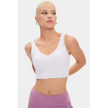 Bustiera sport cu model uni