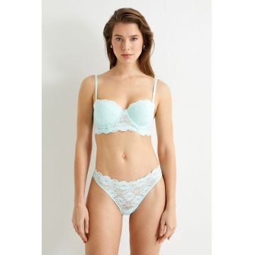 Sutien balconette de dantela