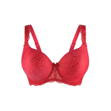 Sutien cu burete si insertii de dantela Daily