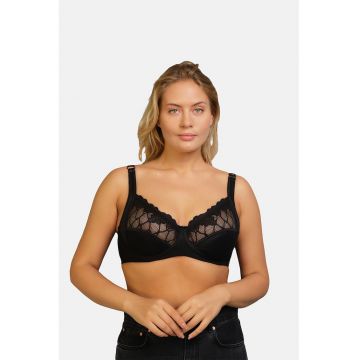 Sutien cu insertii de dantela