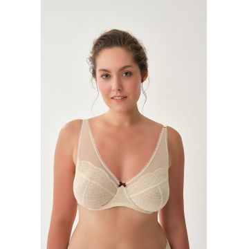 Sutien cu insertii semitransparente