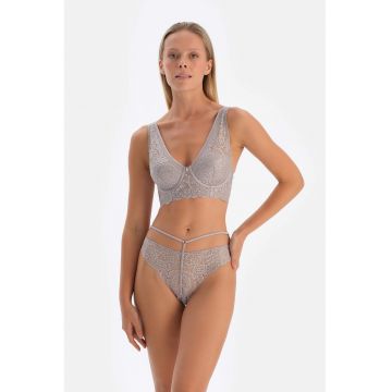 Sutien longline de dantela