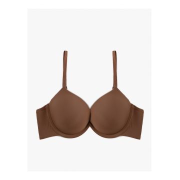 Sutien push-up cu sustinere metalica si model uni