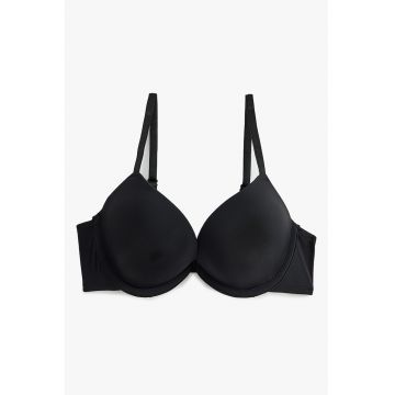 Sutien push-up cu sustinere metalica si model uni