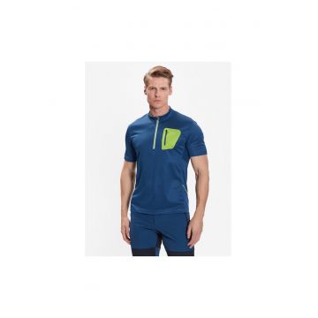 Tricou barbati pentru ciclism - Poliester - Albastru Tricou barbati pentru ciclism - Poliester - Albastru