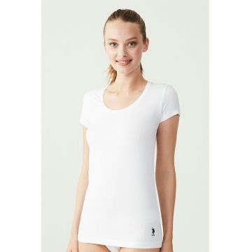 Tricou de casa cu logo discret ss