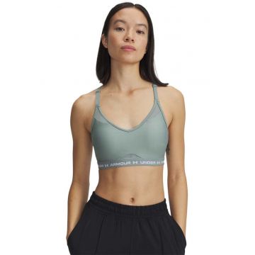 Bustiera crossback cu detalii logo pentru fitness
