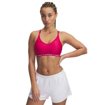 Bustiera crossback cu detalii logo pentru fitness