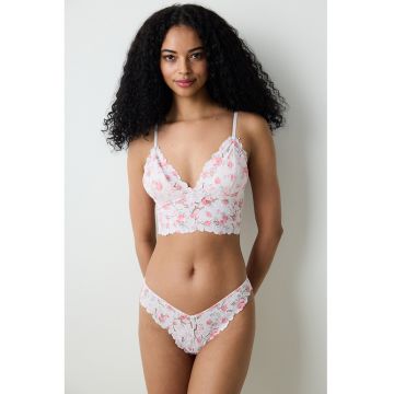 Bustiera cu model floral