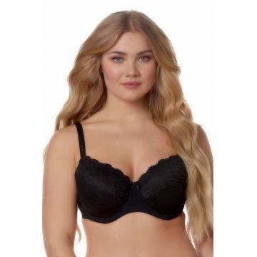 Sutien cu burete si insertii din dantela
