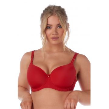 Sutien cu burete si insertii din dantela