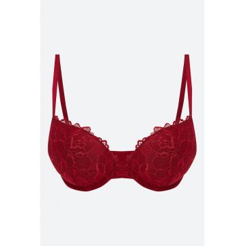 Sutien de dantela cu bretele ajustabile