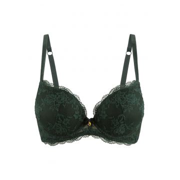 Sutien push-up cu dantela