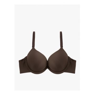Sutien push-up cu sustinere metalica si model uni