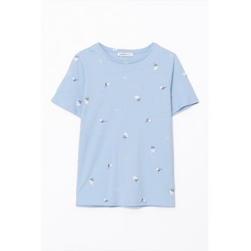 Tricou din bumbac cu model