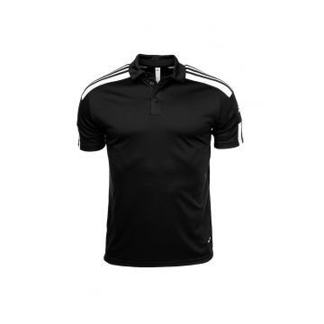 Tricou polo barbati -  Poliester - Negru
