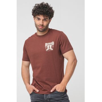 Tricou cu imprimeu grafic pe partea din spate
