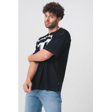 Tricou cu imprimeu logo frontal