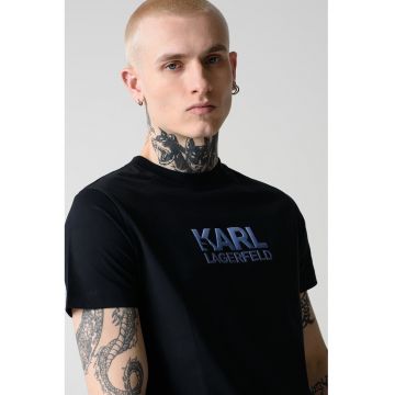 Tricou de bumabc cu imprimeu logo