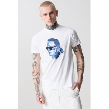Tricou de bumbac cu imprimeu