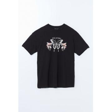 Tricou de bumbac cu imprimeu