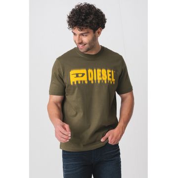 Tricou de bumbac cu logo