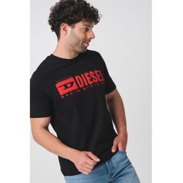 Tricou de bumbac cu logo